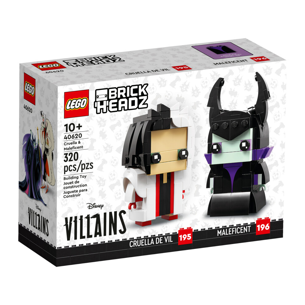 LEGO 40620 - LEGO BRICKHEADZ CRUELLA & MALEFICENT