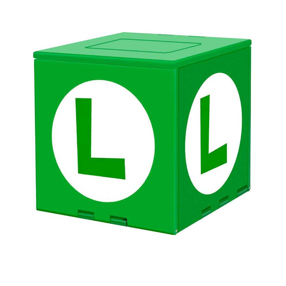 (Luigi) 41 in 1 FOLDABLE CUBE Game Card Holder For Switch