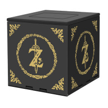 (Black Zelda) 41 in 1 FOLDABLE CUBE Game Card Holder For Switch