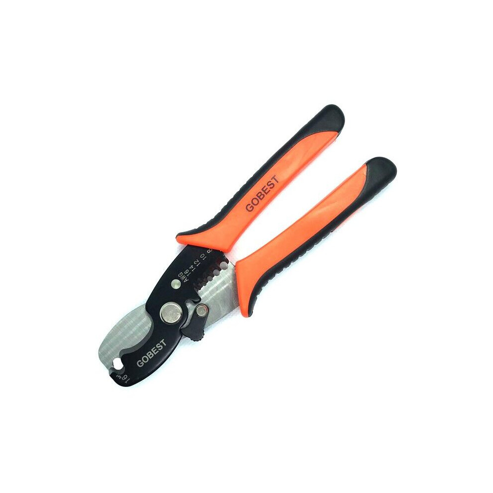 GOBEST GB-0037, cable cutter, wire cable stripper 180mm, AWG 16-8, 1.6-3.2 mm