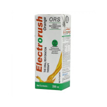 Electrorush ORS Solution Orange 200 mL