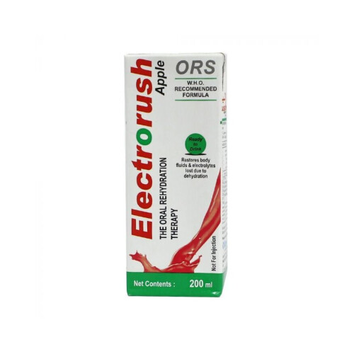 Electrorush ORS Solution Apple 200 mL