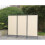 (Beige) Angel Living Paravent  Room Divider Partitions 4