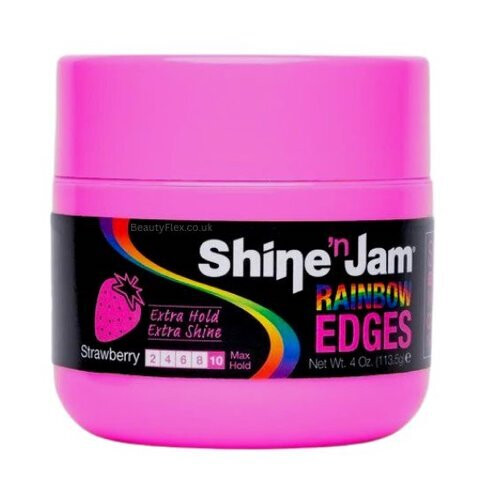 Ampro Shine 'n Jam Rainbow Edges - Strawberry 4oz