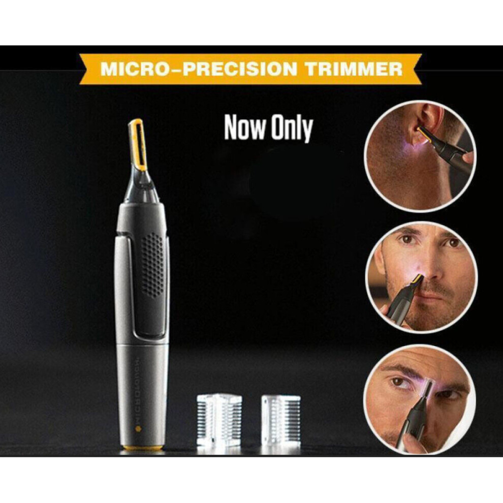 Nose Ear Hair Trimmer Face Eyebrow Mustache Beard Shaver  Rechargeable