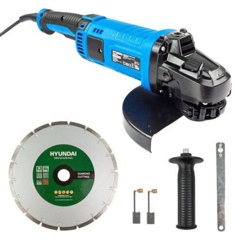 Hyundai Hyundai HYAG2000E   2000W Electric Angle Grinder 2