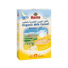Nutritious Breakfast: Holle Organic Milk Cereal With Banana 250 g
