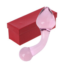 (4) 4 Types Set Crystal Glass Anal Plug New Top Unique Design Sex Toy Adult Products