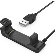 For Garmin Forerunner 220 Smart Watch Charger Dock with 1M Charging Cable - Black