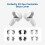 Controller protection accessory, impact resistant silicone ring cover for Quest 2 accessories 6