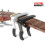 6-String One-Hand Capo for Acoustic Electric Guitar - 2-Pack Black & Silver 3
