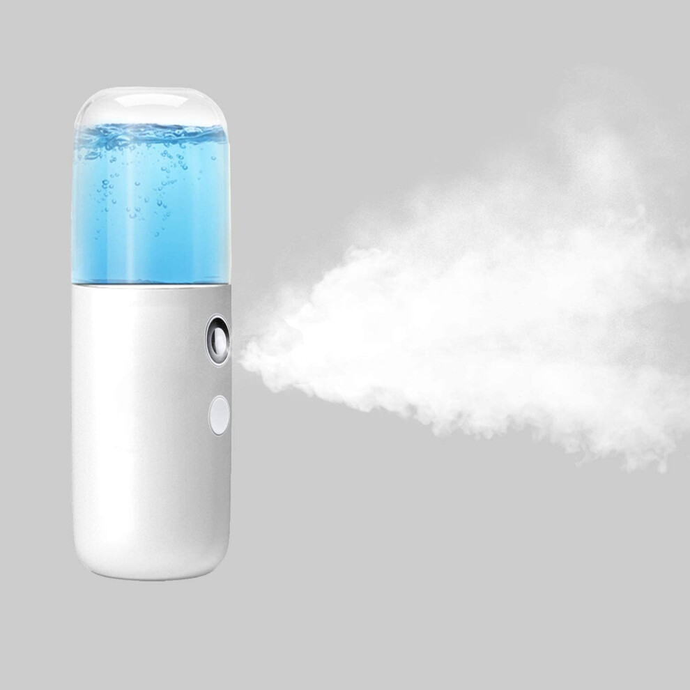 Gopatriot Memory Rechargeable Nano Facial Sprayer Steam Humidifier With Detox Facial Spa Beauty Treatment Tool