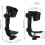 Drum Mic Clip Adjustable Plastic Shockproof Drum Mic Stand Utility Edge Mount Clip Holder 1 Pair (Black) 3