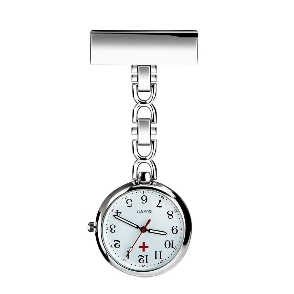 Nurse Lapel Pin Wall Watch Nursing Doctor Pendant Pocket Watch