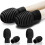 Set of 4 Drum Kit Silent Drum Damper Silicone Drumsticks Silent Practice Tips Percussion Instrument Accessories - Black 1
