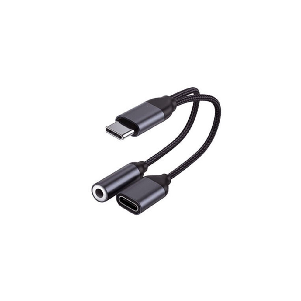 Adapter Usb C To 3.5Mm Aux Jack Aluminum Alloy Audio Headphone Cable For Music 9413633942639