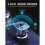 Bluetooth Car Adapter MP3 Player FM Transmitter, Hands Free Calling, Dual USB Ports (5V/2.4A & 1A) 4