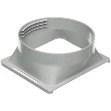 5.9 Inch Portable Air Conditioner Exhaust Hose Coupler Window Adapter A/C Unit Hose Connector (Square to Round)
