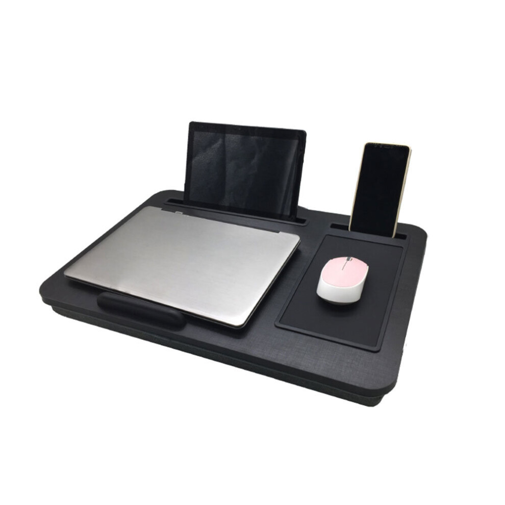 Laptop Desk Stand Portable Wood Tablet Table Ergonomic Lap Desk For Bed Sofa Pc Notebook Table Desk Stand Travel Lapdesks 5063131966343