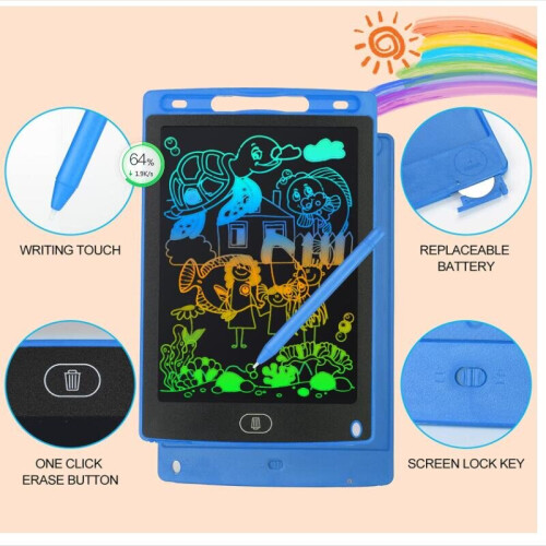 Graphic Drawing Tablets 8.5Inch Electronic Drawing Board LCD Screen Writing Tablet Digital  Electronic Handwriting Pad Board+Pen 2