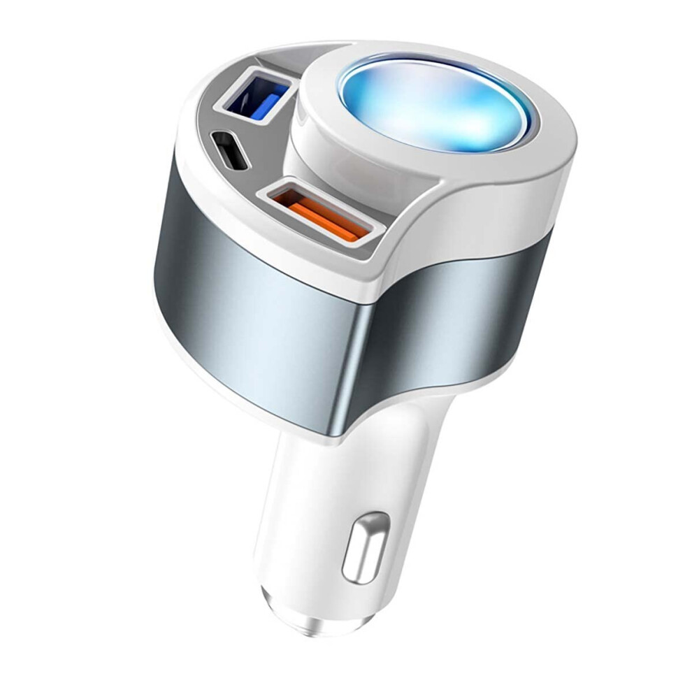 Qc3.0+2.4Ausb Car Charger Adapter, Cigarette Lighter Socket Car Adapter 9413633943117