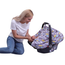 Baby Car Seat Canopy Soft Nursing Cover Windproof Shopping Cart Cover Adjustable Baby Carrier Covers Breastfeeding Cover For