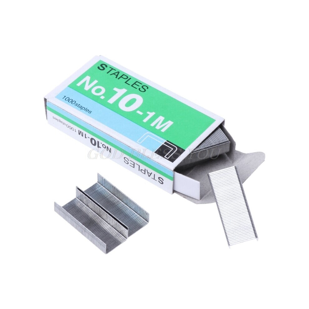 1000Pcs/Box Metal Staples No.10 Binding Stapler Office Binding Supplies School Stationary Drop Shipping 5063131966503