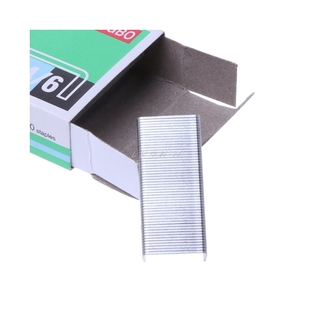 1000Pcs/Box Metal Staples No.12 24/6 Binding Stapler Office Binding Supplies School Stationary 5063131966534