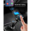 Wireless Car Bluetooth FM Transmitter Radio Adapter Car Kit W 1.44 Inch Display 4