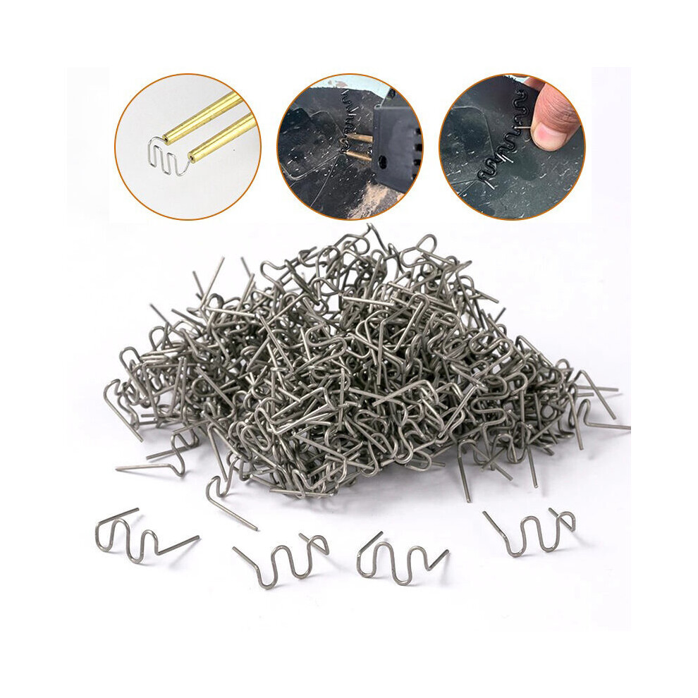500Pcs Hot Stapler Staples For Plastic Welder Automotive Plastic Repair Machine Welding Wire Car Bumper Repair Welding Machine 5063131966497