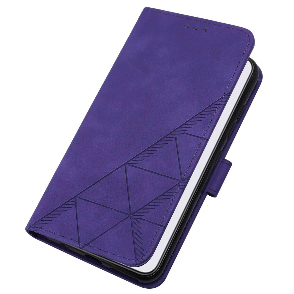 A13 5G Case Wallet For Samsung A13 5G Case Internal Protective Pu Leather Folio Cover For Galaxy A13 5G (Purple) Purple 9413633943032