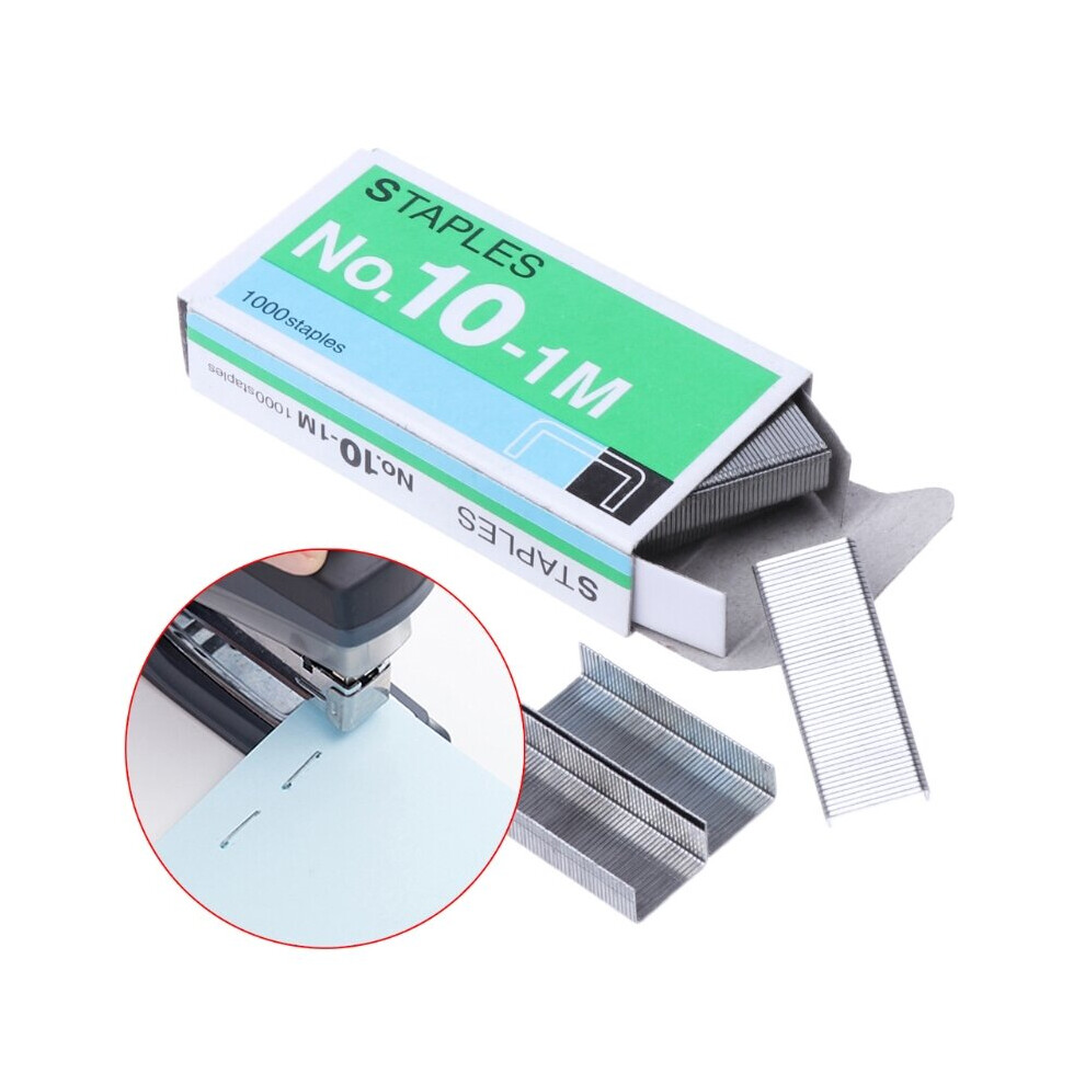 1000Pcs/Box Metal Staples No.10 Binding Office School Supplies Stationery Tools K92f 5063131966558