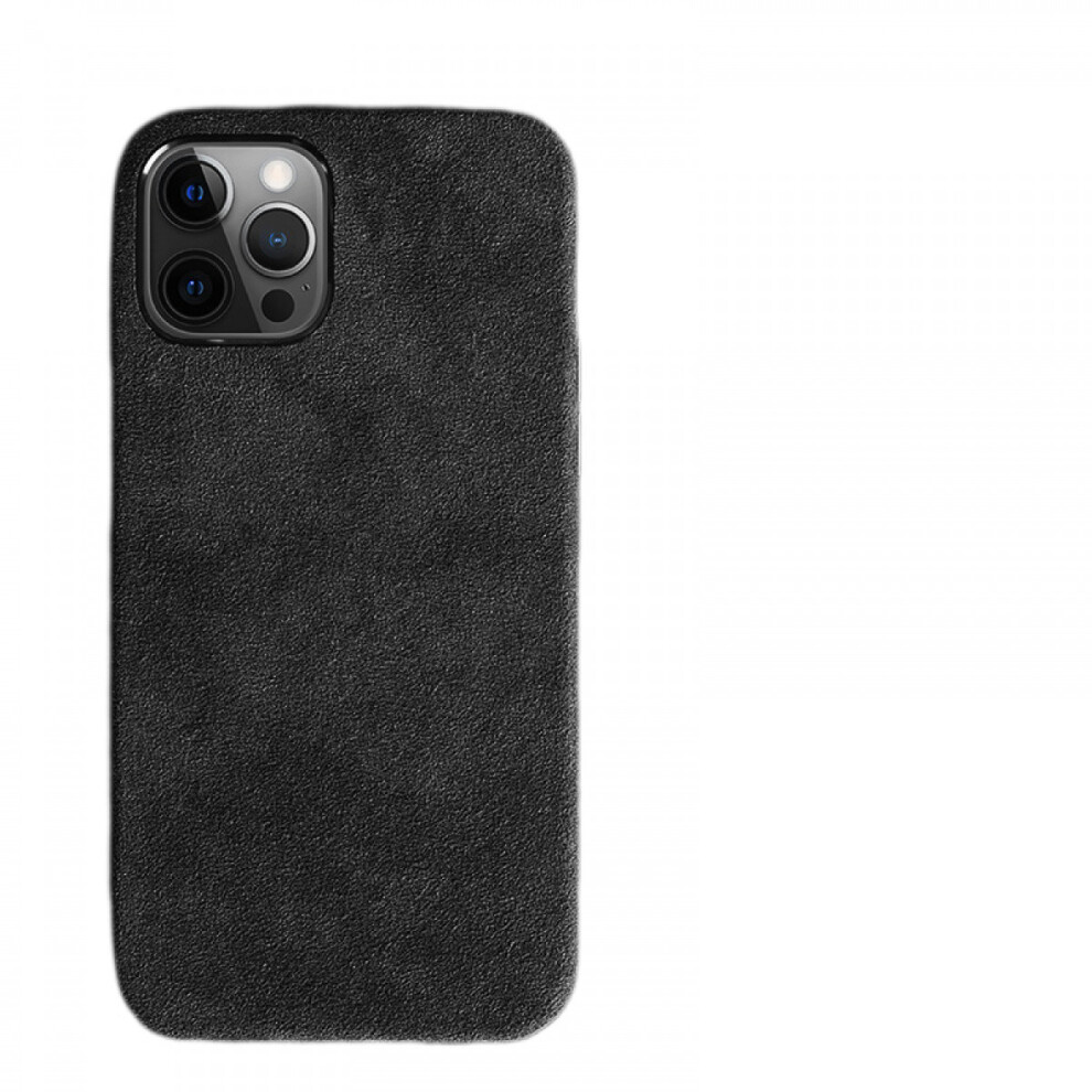 For Apple iPhone 14 Pro Max ItalyLeather Case compatible with MagSafe?Gray?