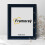 (A5- 210X148MM) Black Poster Frame / Picture Frame / Engraved Wooden Effect Frame / Photo Frame / Personalized Frame 8