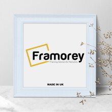 (18x18 Inch) Square Size White Picture Frame / Poster Frame / Wood Photo Frame / Handcrafted Wood Frames