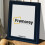 (A5- 210X148MM) Black Poster Frame / Picture Frame / Engraved Wooden Effect Frame / Photo Frame / Personalized Frame 2