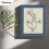 (100x35 CM) Grey Poster Frame / Picture Frame / Engraved Wooden Effect Frame / Photo Frame / Personalized Frame 5