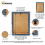 (100x60 CM) Grey Poster Frame / Picture Frame / Engraved Wooden Effect Frame / Photo Frame / Personalized Frame 3