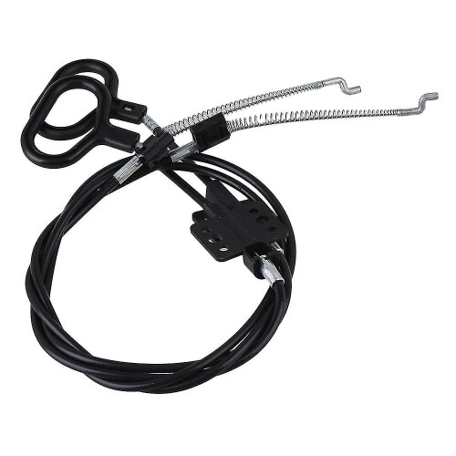 2-Pack 2# D-Handle Cable Pulls for Recliner Sofas, 920x118mm, Aluminum Alloy, Black