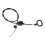 2-Pack 2# D-Handle Cable Pulls for Recliner Sofas, 920x118mm, Aluminum Alloy, Black 2