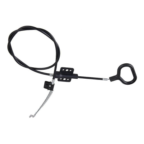 2-Pack 2# D-Handle Cable Pulls for Recliner Sofas, 920x118mm, Aluminum Alloy, Black 1