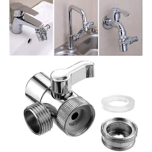 Switch Faucet Adapter Aerator Water Tap Connector Kitchen Sink Splitter