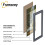 (100x35CM) Panorama Style Grey Picture Frame / Solid Wood Effect Frame / Black Photo Frame 4