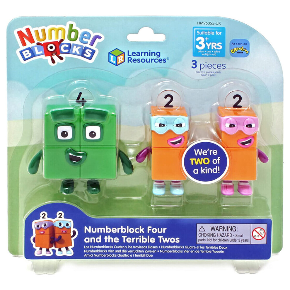 Numberblock Four And The Terrible TwosÂ