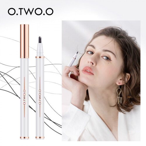 Waterproof Eyebrow Tattoo Pen - Microblading Eyebrow Pencil with a Micro-Fork Tip Applicator - Creates Natural Looking Brows Effortless 1