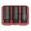 Sealey Deep Weighted Impact Socket Set 1/2"Sq Drive 3pc 4