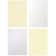 A3 50pk White Hammered Card 300gsm