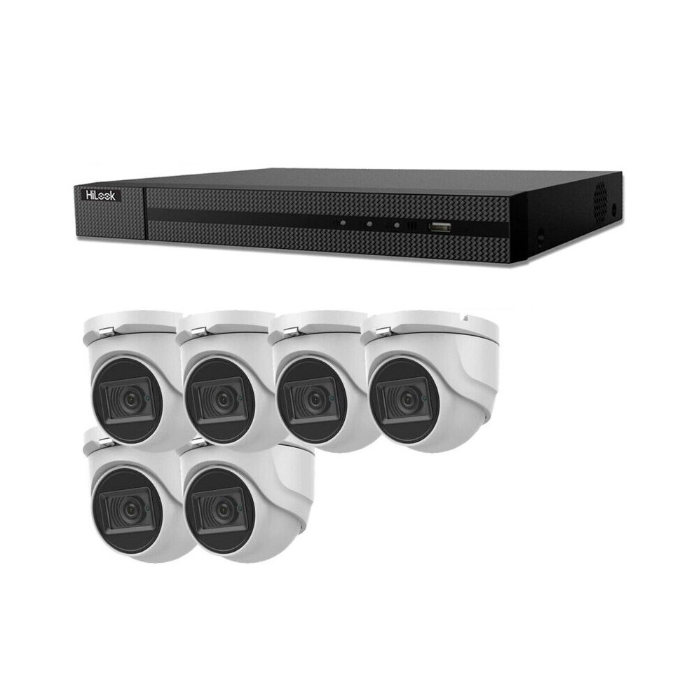 Hikvision 8Mp Cctv 4K Uhd Dvr 8Ch Outdoor 6X Vivid Hd Camera Kit(2Tb)