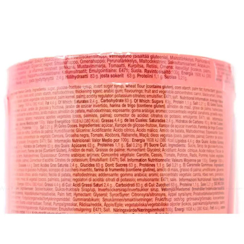 Vidal Strawberry Mega Pencils Individually Wrap Tub Pack 40 x 23g 1