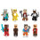 (Style C 16pcs) 16Pcs/Set Building Blocks Minifigure Mini Toys 7